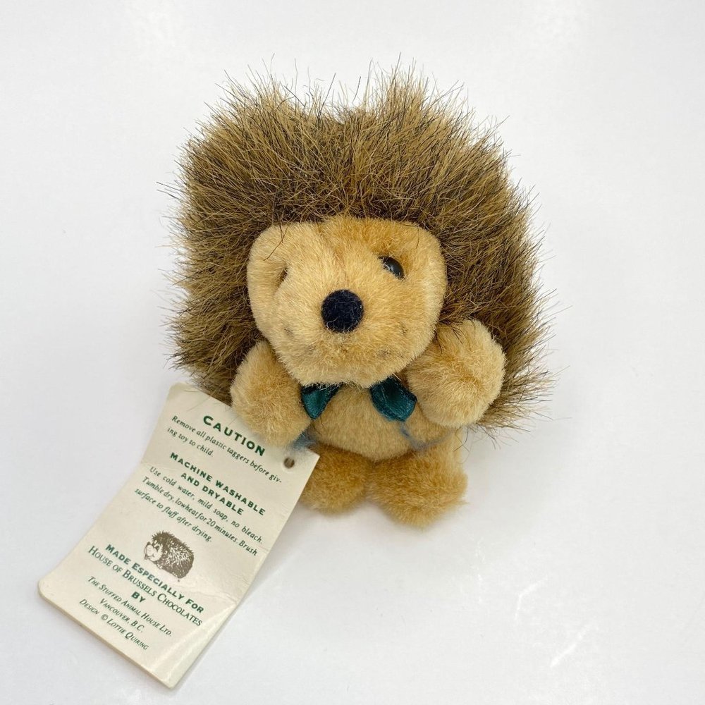 House of Brussels Chocolates Plush Hedgehog Mascot